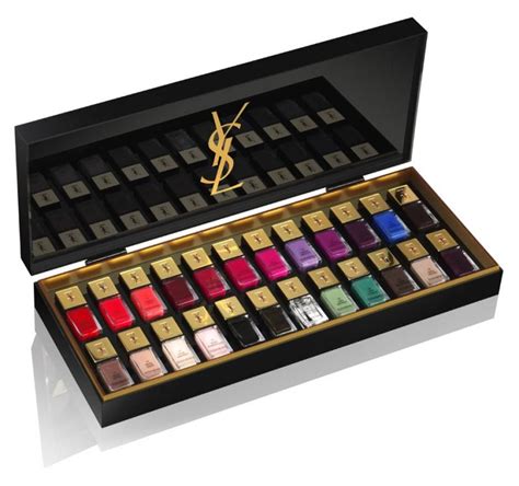 ysl nail varnish gift set|ysl nail varnish color chart.